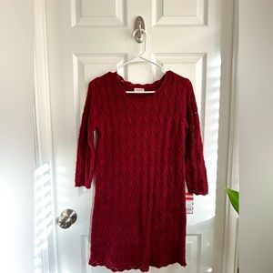 Girls sweater dress